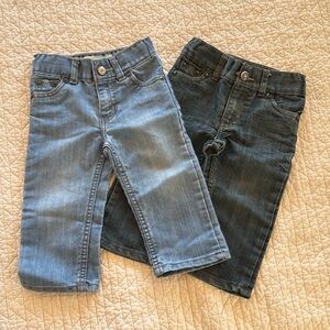 Levi’s bundle 2 pair lot 18m 514 straight